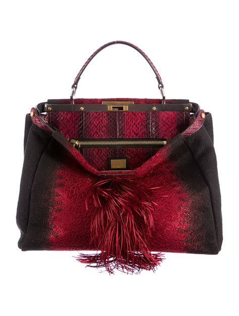 peekaboo fendi new|fendi peekaboo for sale.